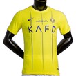 Alnassr Official Home Player Jersey 23/24  Yellow (Medium)