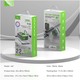 Konfulon J-42 (10000mAh Fast Charging 22.5W Built-in Cable/Wireless Power Bank) Green