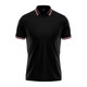 Tee Ray Stylish Polo Shirt Black/02 Small MDP-S1005