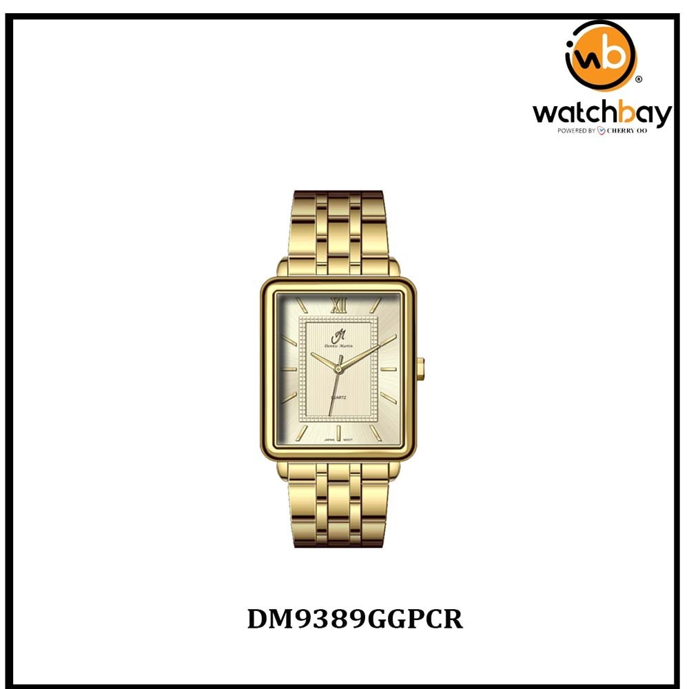 Dennis Martin Men Watch DM9389GGPCR Cherry Oo