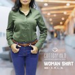 Cottonfield Women Long Sleeve Plain Shirt C20 (Large)