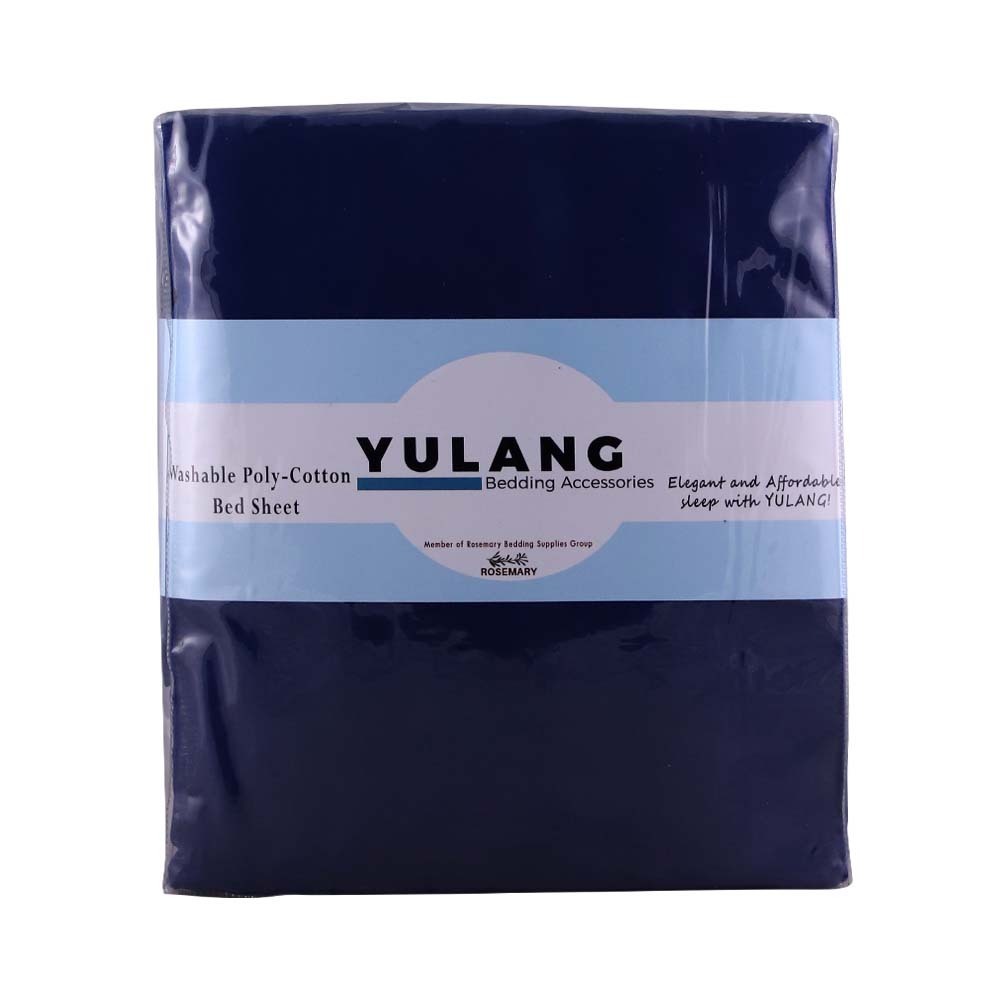 Yulang Bed Sheet 5PCS 6X6.5FTx9INCH Blue