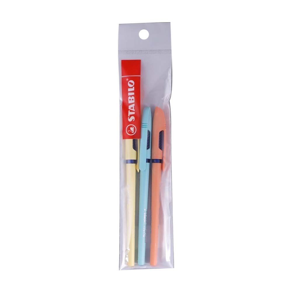 Stabilo Ball Pen Re-Liner XF 3PCS (Blue)