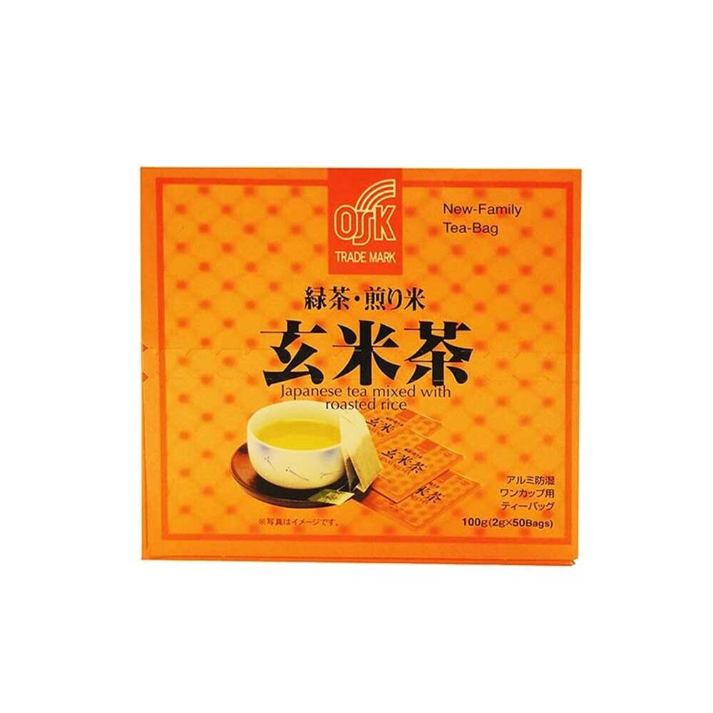 Osk Japanese Tea Mixed With Roasted Rice 50 Pieces (100 Grams) ဂျပန