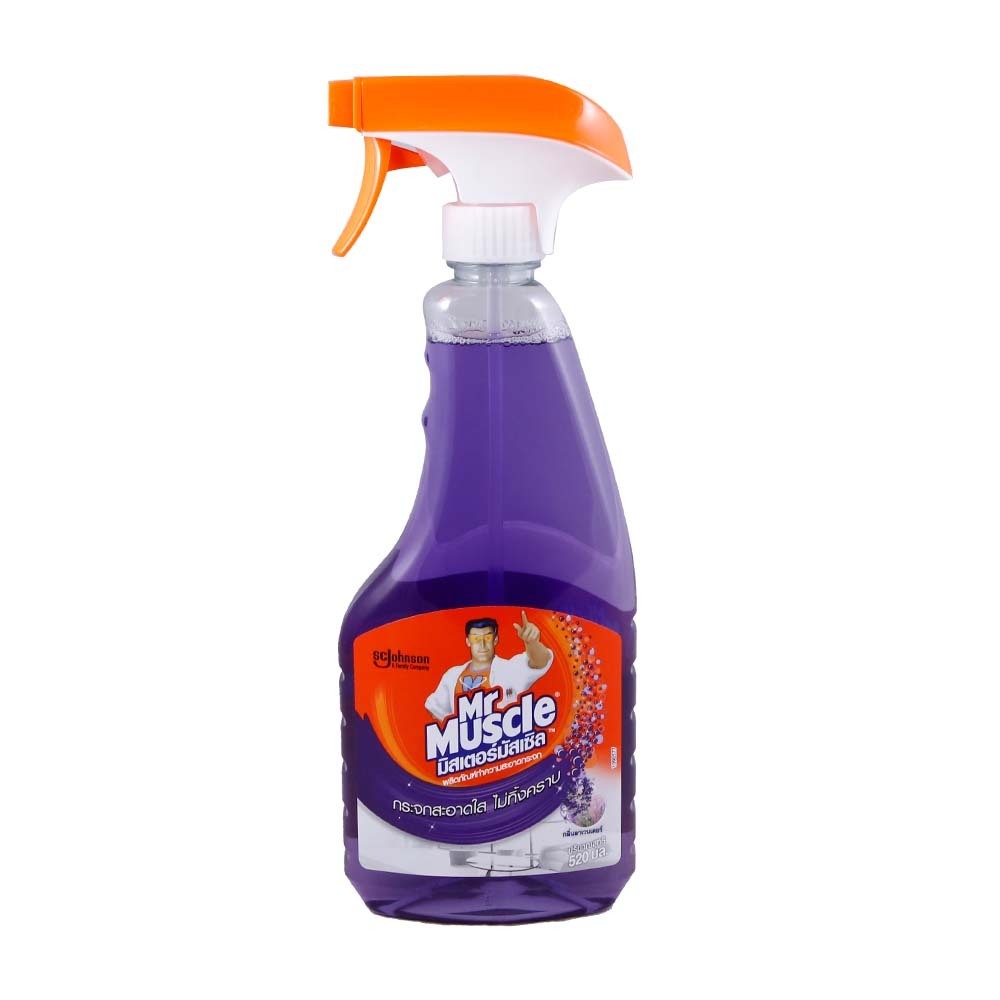 Windex Mr Muscle Glass Cleaner Laveder Trigger 520ML